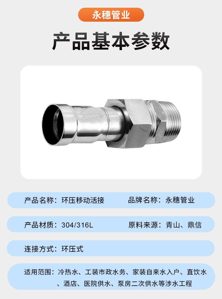 環(huán)壓式移動(dòng)活接管件永穗管業(yè)品牌 可移動(dòng)螺母直通接頭 薄壁水管配件詳情頁_07.jpg